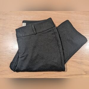 Michael Kors Speckled Dark Gray Straight Trouser Pants in 8P Style